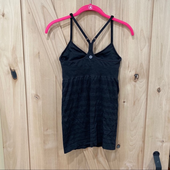 Lululemon Ebb and Flow Racerback Tank Size 6 Black - Picture 4 of 8